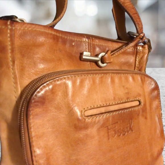 Vintage fossil crossbody/shoulder/purse/bag - Picture 11 of 14